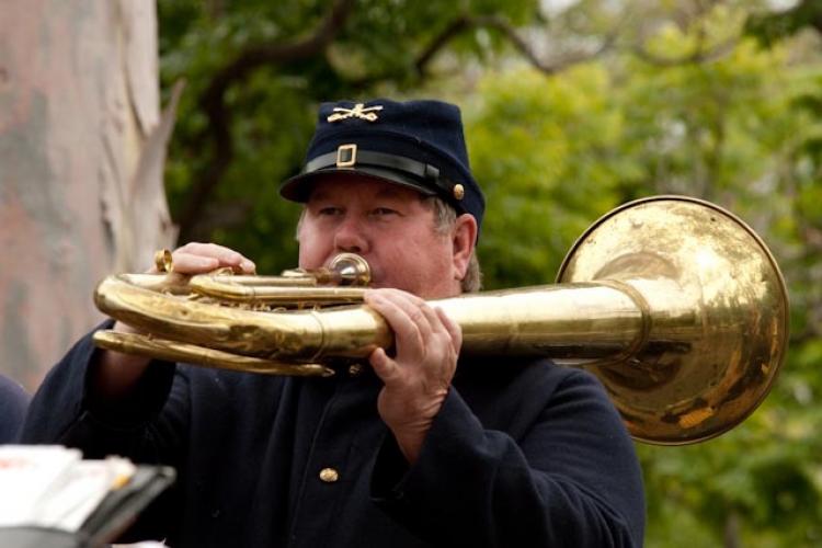 BAND OF THE CALIFORNIA BATTALION